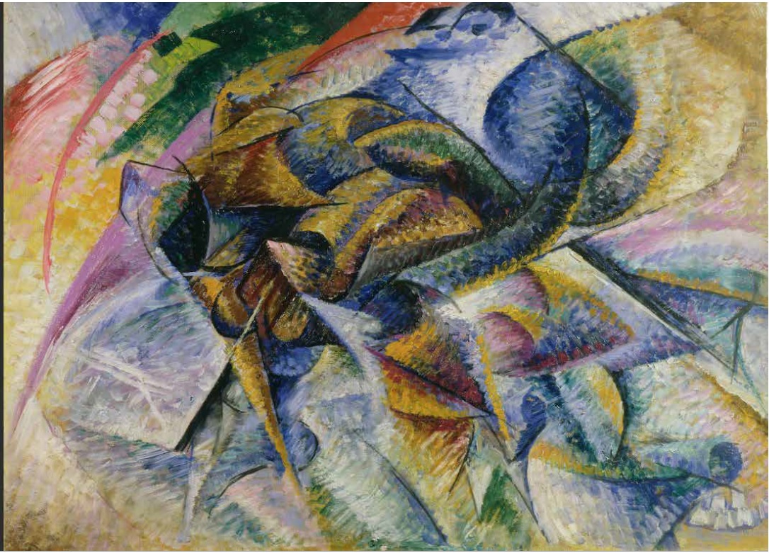 Boccioni - Dinamismo di un ciclista - 1913