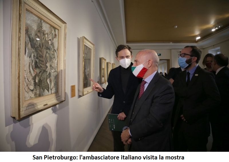 San Pietroburgo: l’ambasciatore italiano visita la mostra