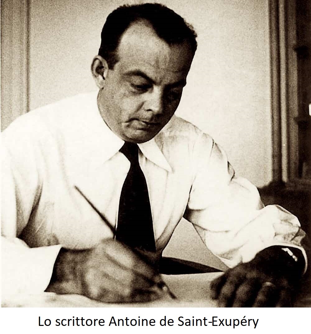 Lo scrittore Antoine de Saint-Exupéry