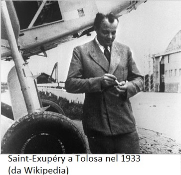 Saint-Exupéry a Tolosa nel 1933 (da Wikipedia)