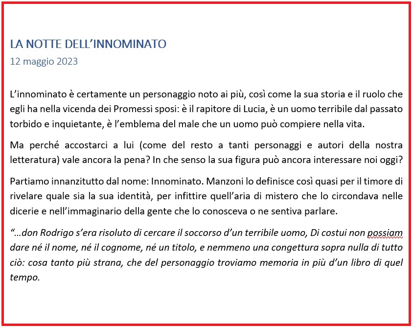 L'intervento della prof.ssa Cantoni (clicca per l'immagine) L'intervento della prof.ssa Cantoni