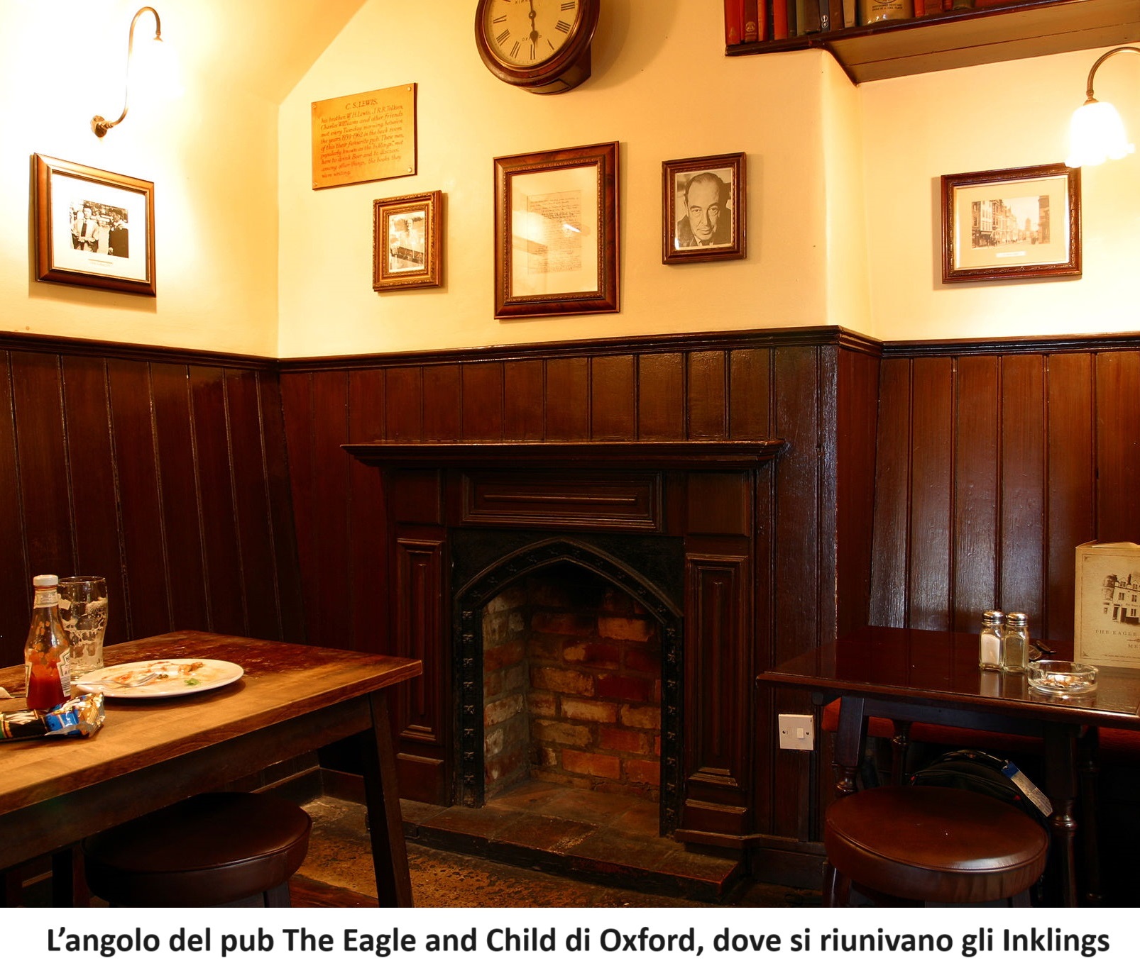 L’angolo del pub The Eagle and Child di Oxford, dove si riunivano gli Inklings