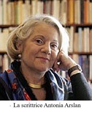 La scrittrice Antonia Arslan