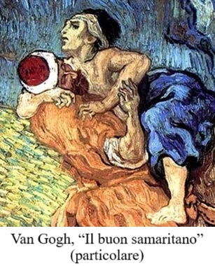 Van Gogh, “Il buon samaritano” (particolare)